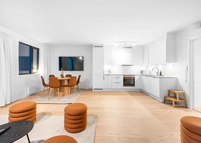 Northern Lights Haven 2bd Sea View Apartment Tromsø